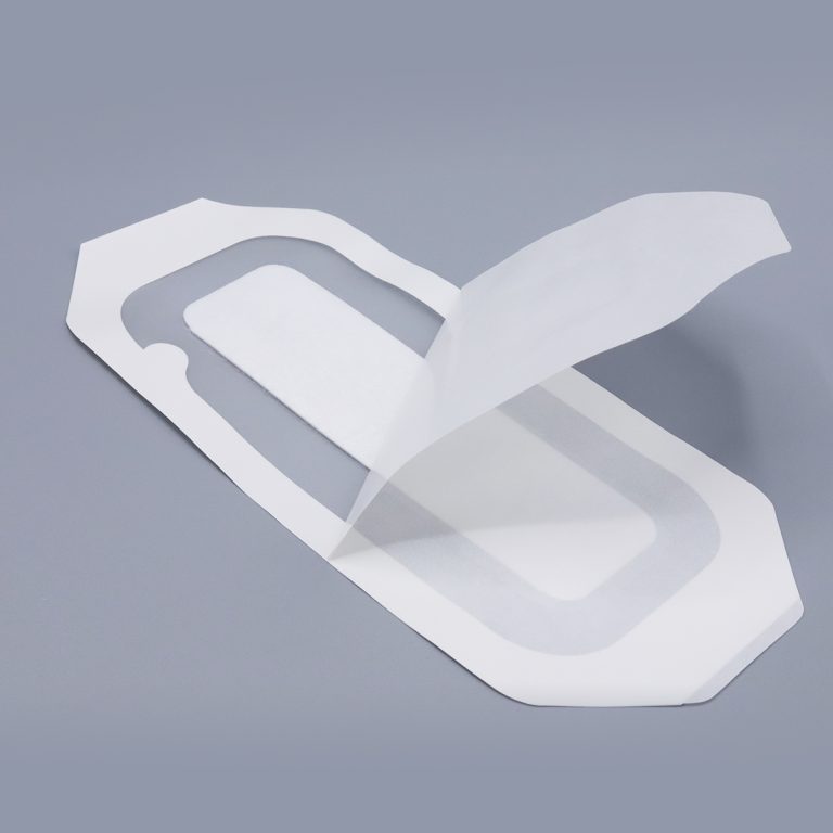 Vapour Permeable Dressing Adhesive Pad with Silicone Border (9cm x 20cm)