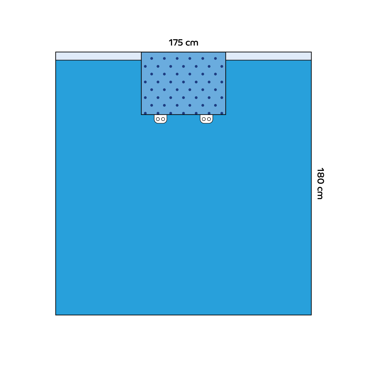Patient Drape 175 x 180cm NonSterile