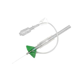 Safnule Closed Safety Integrated Cannula - 18g - Single Port with Needle-Free Device