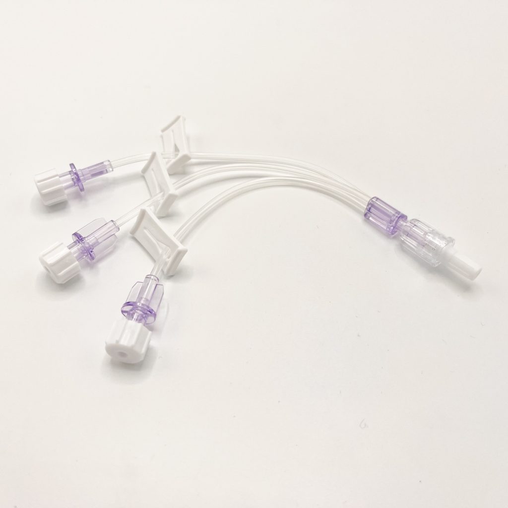 Microbore Extension Set, TripleLumen, 10cm Surgical & Wound Care