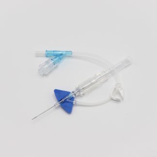 Safety Integrated Cannula - 22g - Dual Port with up to 2 Needle-Free Devices
